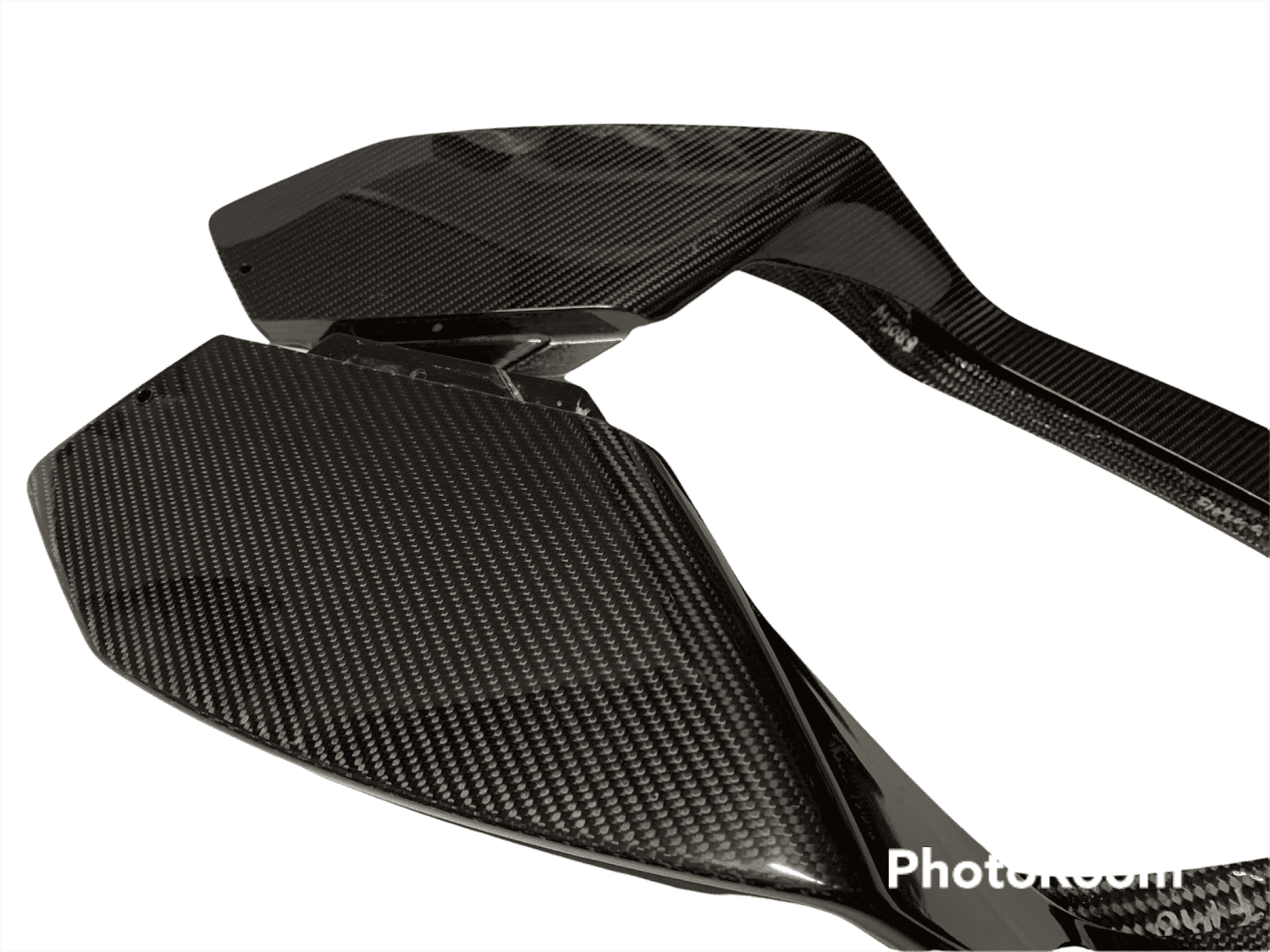 2X NOWE ORYGINALNY CARBON  SPOILER NAKŁADKI  AUDI TT SPORT 8S0088541 8S0088542