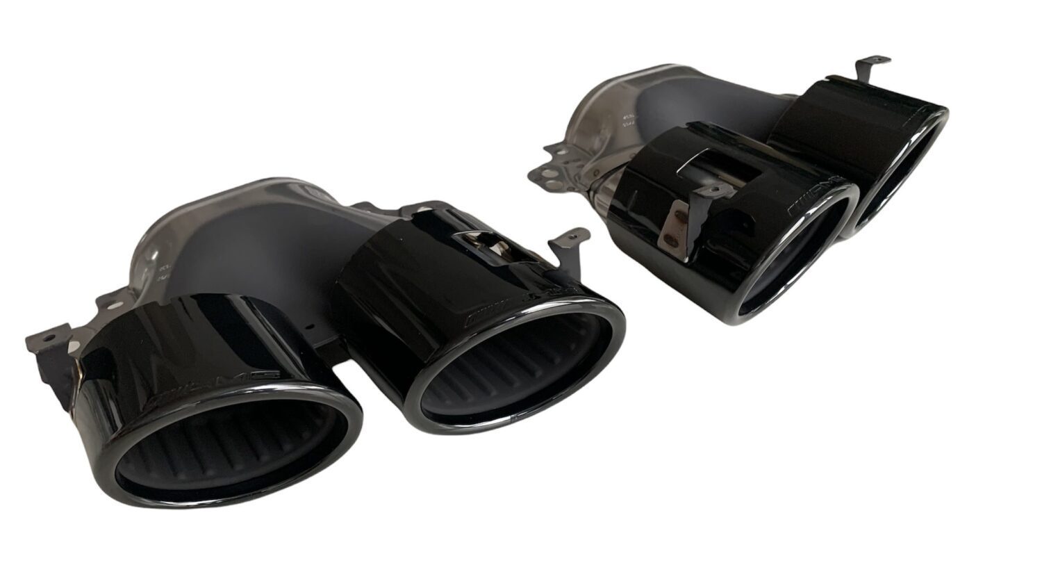 2X EXHAUST TIP MERCEDES A A45S AMG W177 GT53 W290 GLA CLA GLE53 W167 GT 53 A0004901500 A0004901600