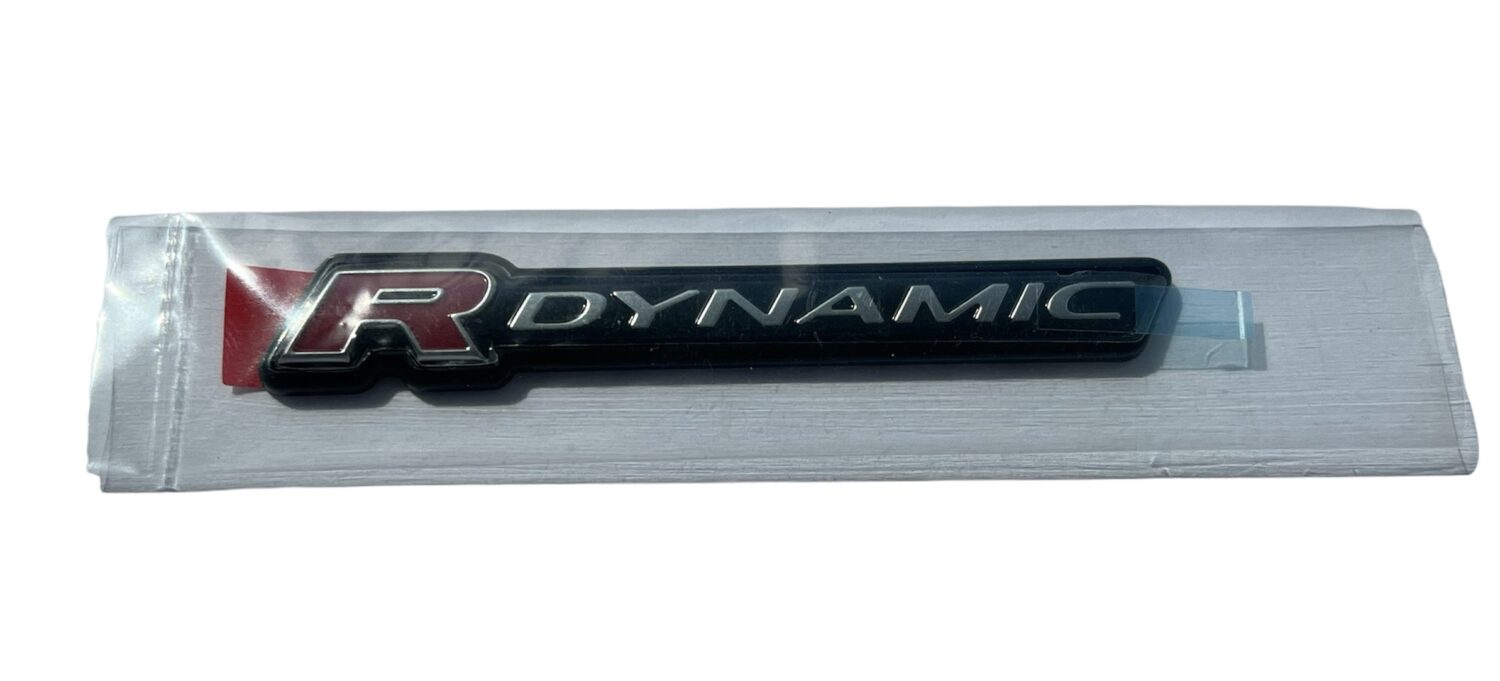 NOWY ORYGINALNY PRZEDNI EMBLEMAT ZNACZEK NAPIS RDYNAMIC LAND ROVER Discovery Evoque Velar LR117449