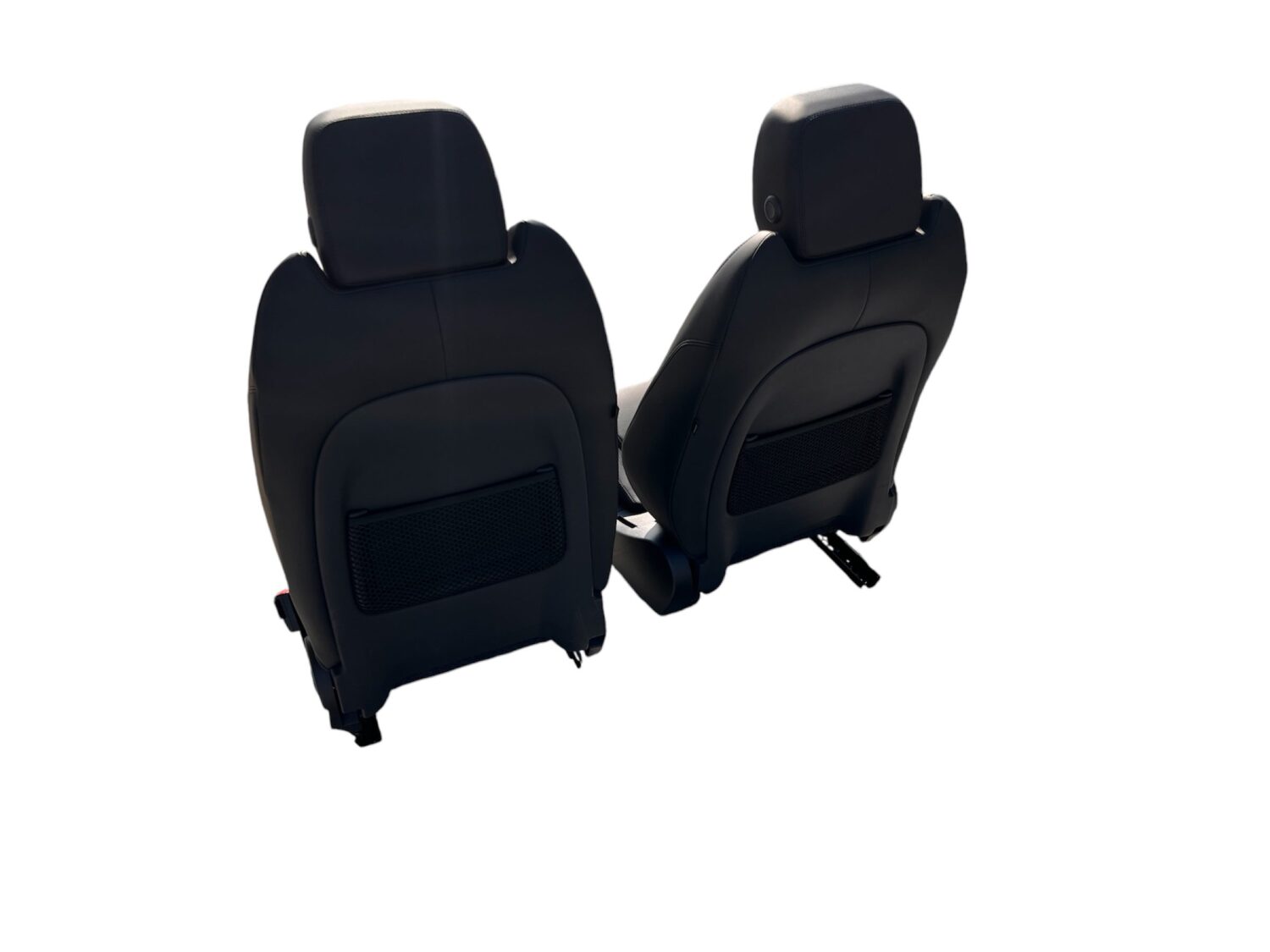 2X NUOVI SEDILI ANTERIORI VENTILATI IN PELLE NERA JAGUAR I-PACE X590 J9D3-14B719