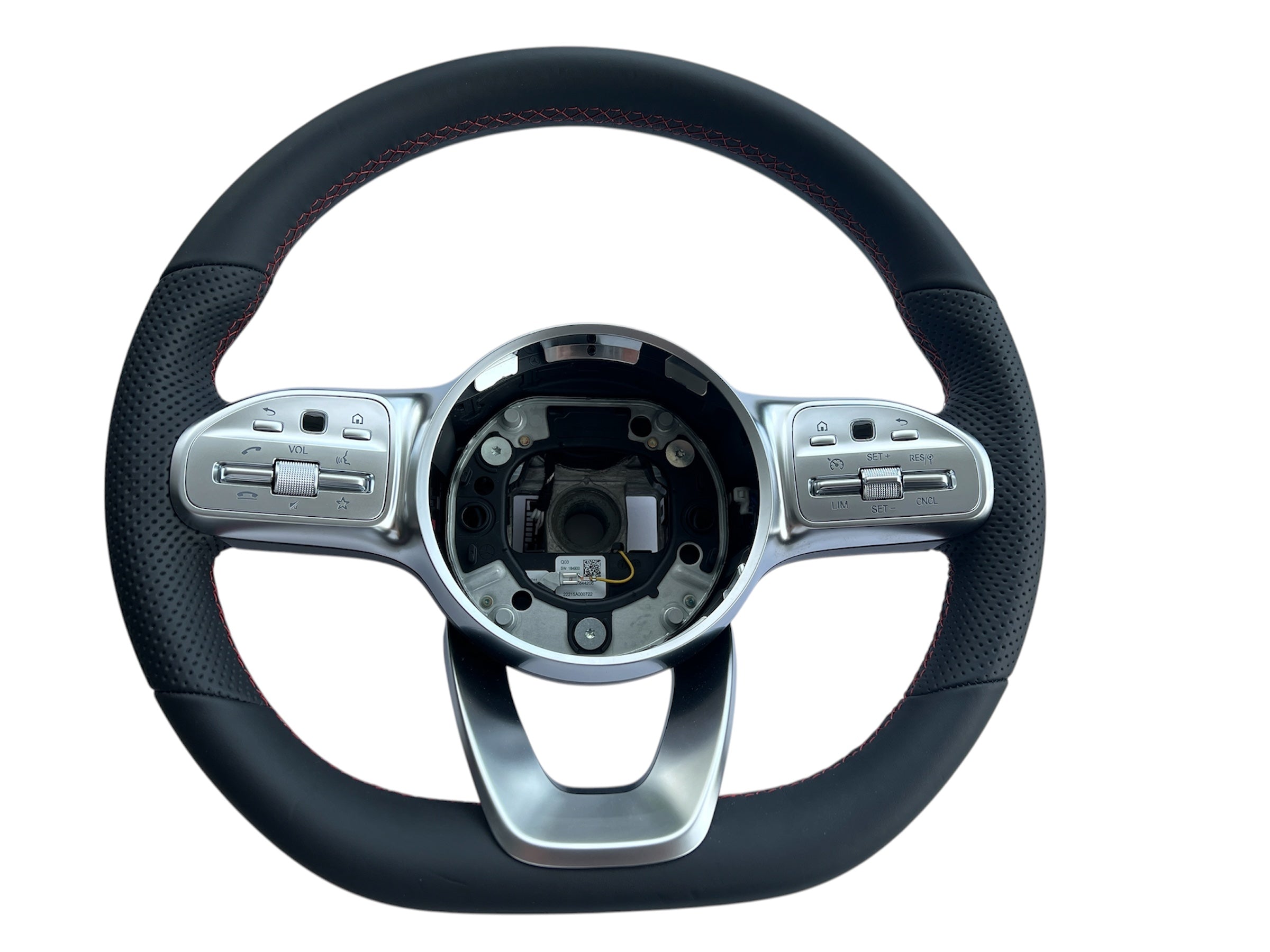 NUOVO VOLANTE ORIGINALE NERO IN PELLE MULTIFUNZIONE MERCEDES GLC X253 C253 CLA C118 W177 GL A0994647903