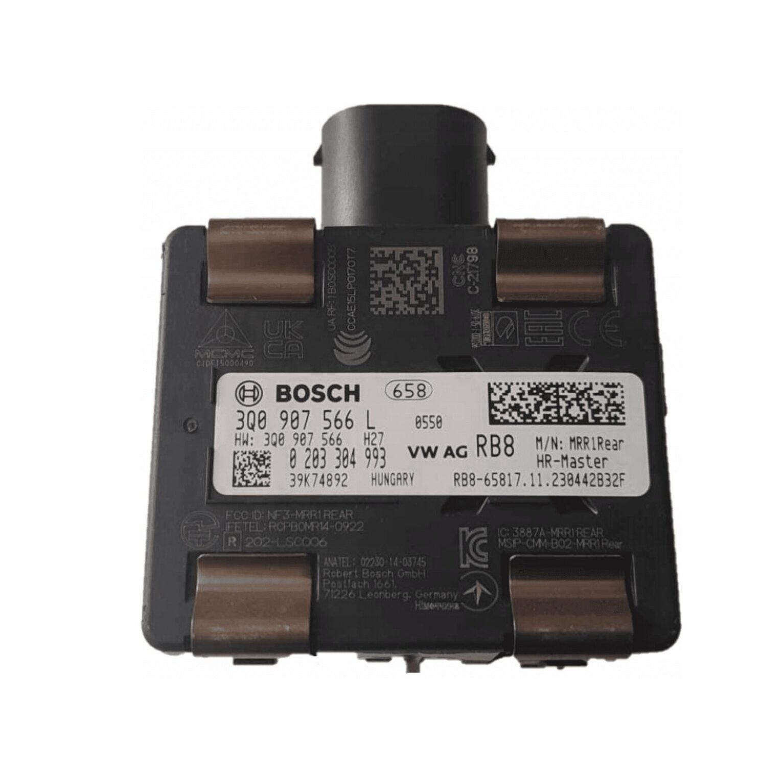 NOWY OE CZUJNIK ODLEGŁOŚCI RADAR ACC DISTRONIC ASYSTENT ZMIANY PASA RUCHU TYLNY AUDI Q2 Q3 3Q0907566L