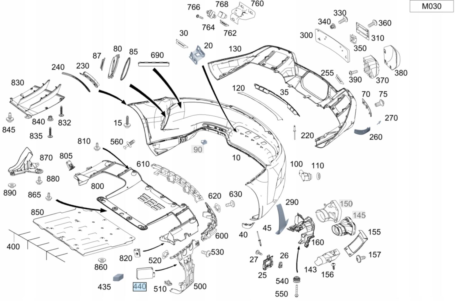 NEW OE RADAR ASSISTENT REAR SENSOR MERCEDES AMG GT GT C GT S GT R COUPE W190 A190 C190 A0009051609