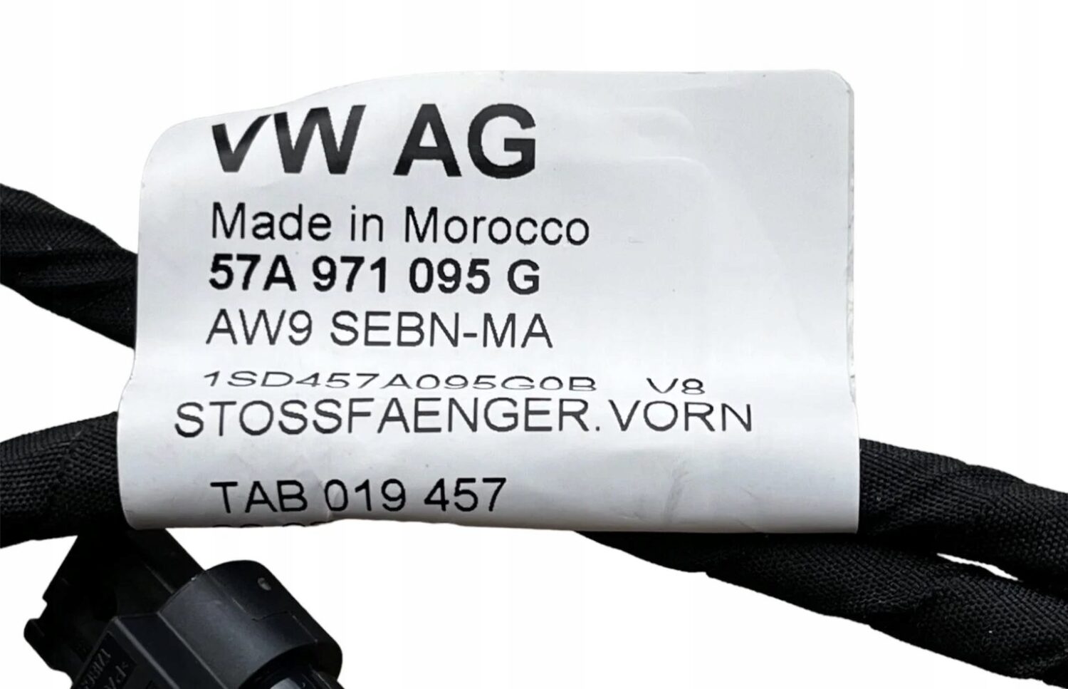 NOWA OE WIĄZKA KABLI KABLE ZDERZAKA PDC KAMERA SEAT ATECA SKODA KAROQ 57A971095G 57A971095E 57A971095H 57A971095F